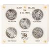 Image 2 : Silver Dollars From 5 U. S. Mints from Harvey's Wagon Wheel [202499]