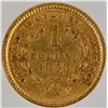 Image 2 : U. S. Liberty Head $1 Gold: 1853 [204095]