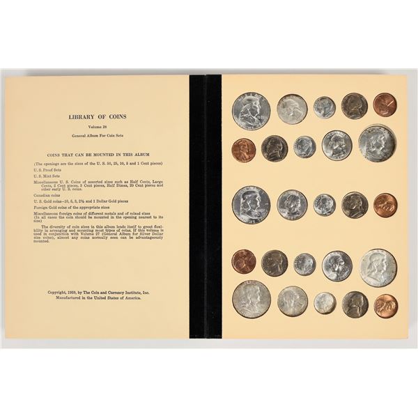 Library of Coins Proof & Mint Set Album [202000]