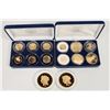 Image 1 : Rare Gold Coin Tribute Proof Collections (14 coins) [203508]