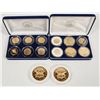 Image 2 : Rare Gold Coin Tribute Proof Collections (14 coins) [203508]