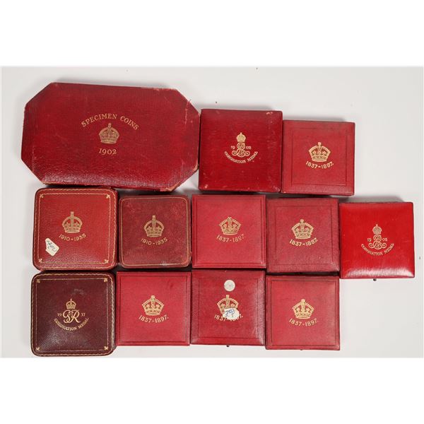 Royal Mint Coin Presentation Cases (12) [204476]