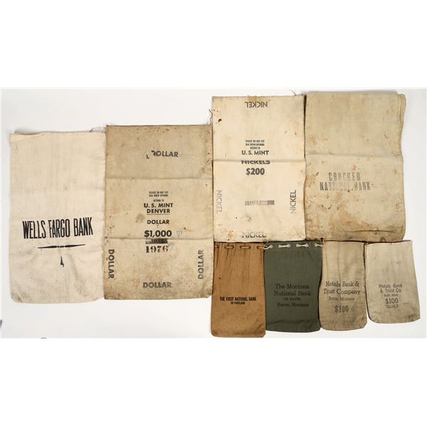 Canvas Bank Bag Collection (8) [204096]