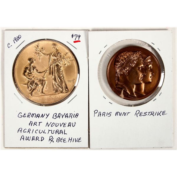 Bavarian & French Medals (2) [204217]