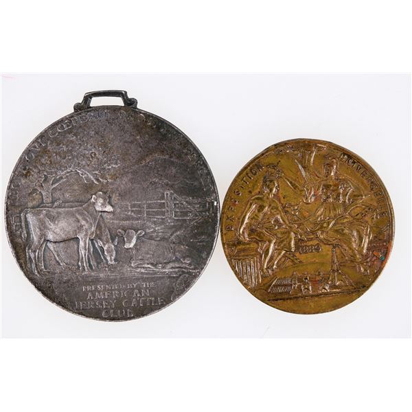 Paris Exposition/American Jersey Cattle Medals [204720]