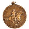 Image 1 : Pony Express Race 1923 Wells Fargo Medal [203813]