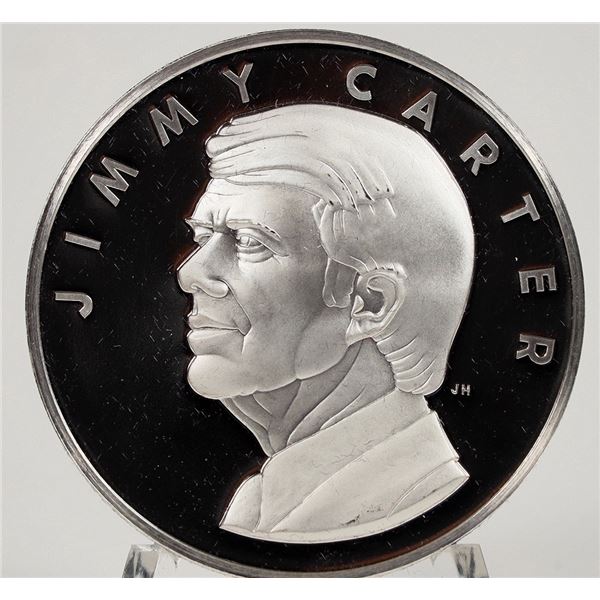 Carter Presidential Silver Inaugural Medal 1977 [204398]