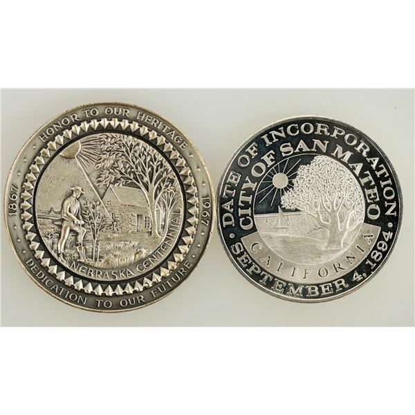 Silver Commemorative Medals - 2 [190683]