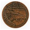 Image 1 : Pictorial Alaska Native Copper Token [205002]