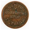 Image 2 : Pictorial Alaska Native Copper Token [205002]