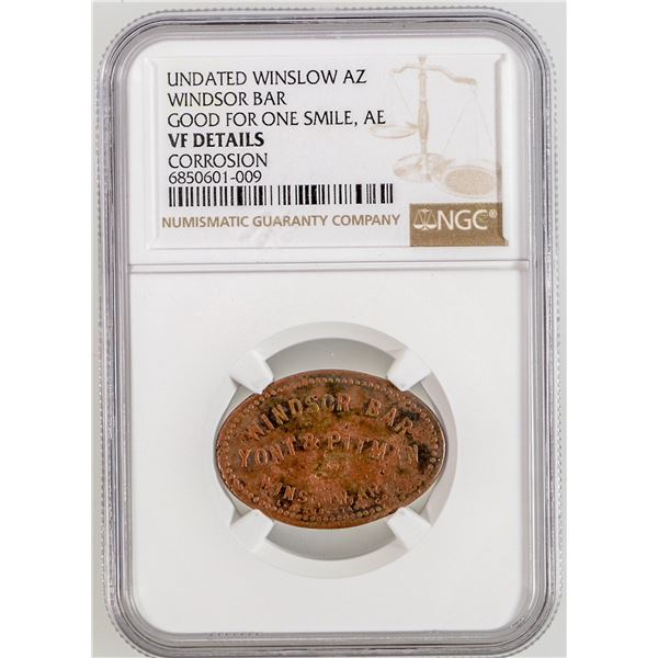 Windsor Bar Token, Winslow, Arizona [202946]