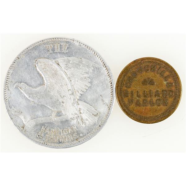 Fresno Pictorial & Chowchilla Tokens (2) [202442]