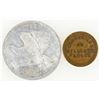 Image 1 : Fresno Pictorial & Chowchilla Tokens (2) [202442]