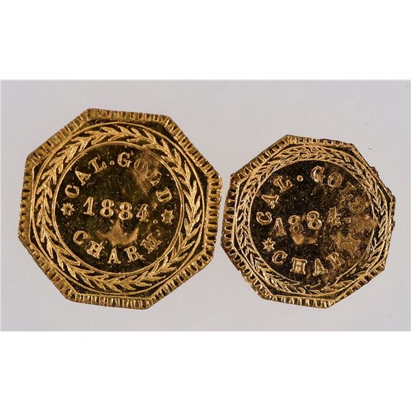 Cal Gold Charms (2) [204470]