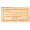 Image 1 : LD Mines Cardboard Token, 1885 [203587]