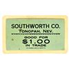 Image 1 : Southworth Company Celluloid Token, Tonopah, Nevada [203585]