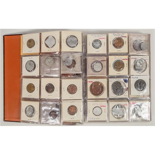 Holabird's Collection of Nevada Fakes & Fantasies (74) [204973]