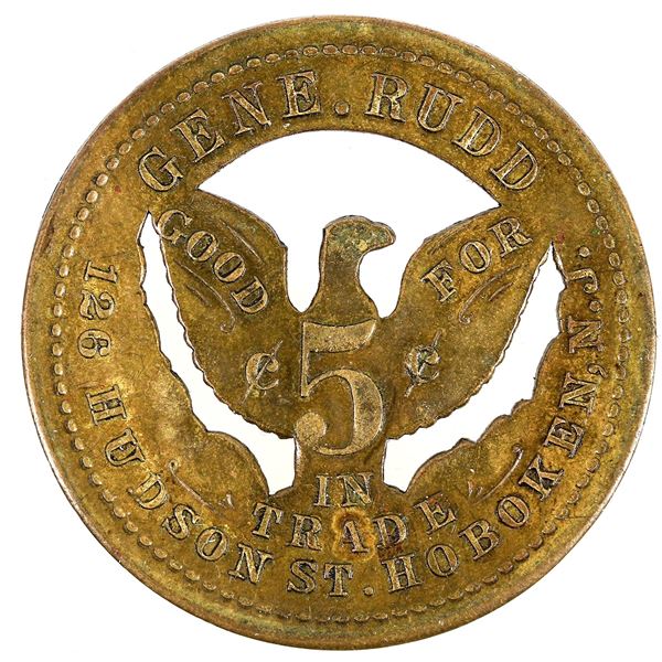 Gene Rudd Token, Hoboken [204723]
