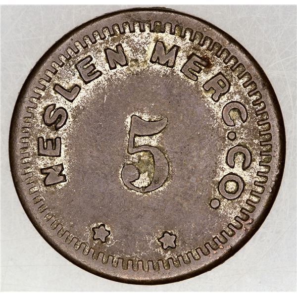 Neslen Merc. Co. Ingle Token [203869]