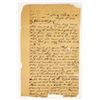 Image 1 : Letter From Major C.B. McClellan 1891, Fort Apache [200725]