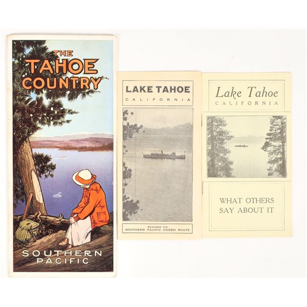 Tahoe Tourism Brochures, c. 1915 [201462]