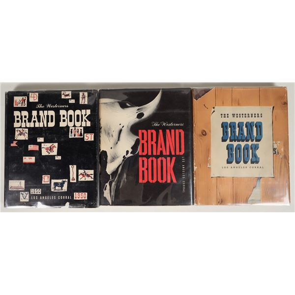 Los Angeles Corral Brand Books (3), 1947-1950 [201290]