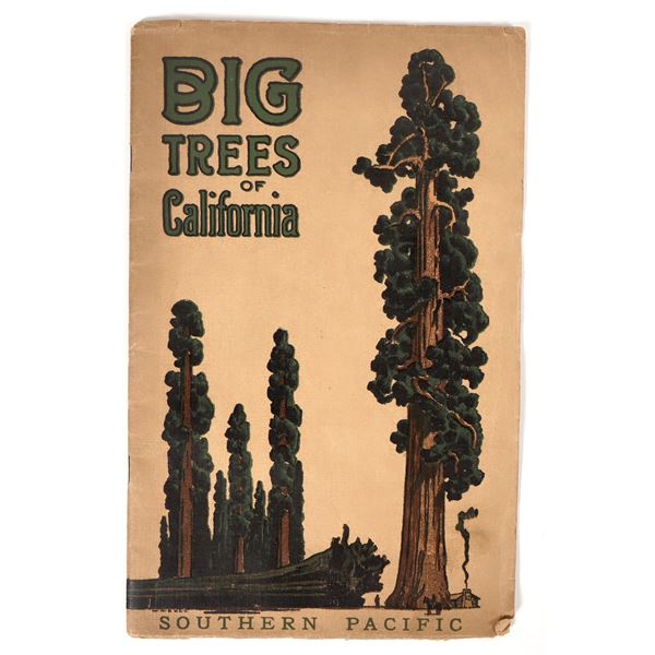 Big Trees of CA, Southern Pacific Co, Rare Booklet [203617]