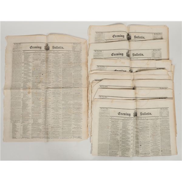 California Gold Rush Newspapers Feb. 1856 [204955]