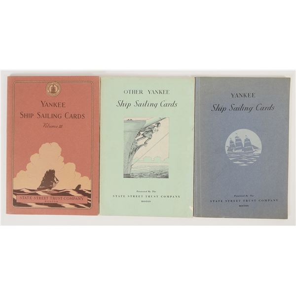 Ship Sailing Cards; Yankee Publications (3) Rare! [202836]