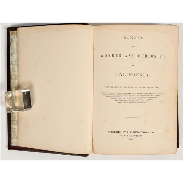 Scenes In California Leather Bound Book [202765]