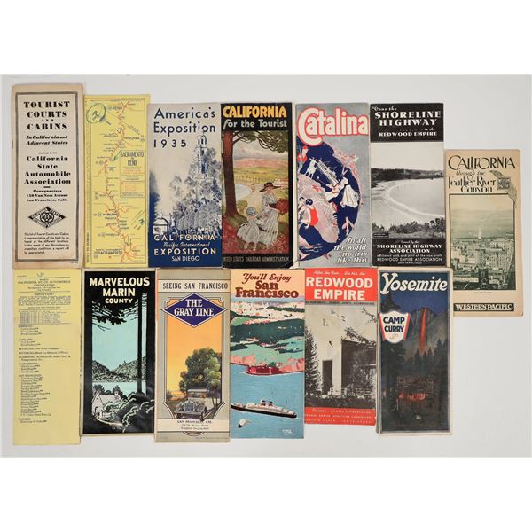 California Promotional Brochures & Pamphlets [202158]