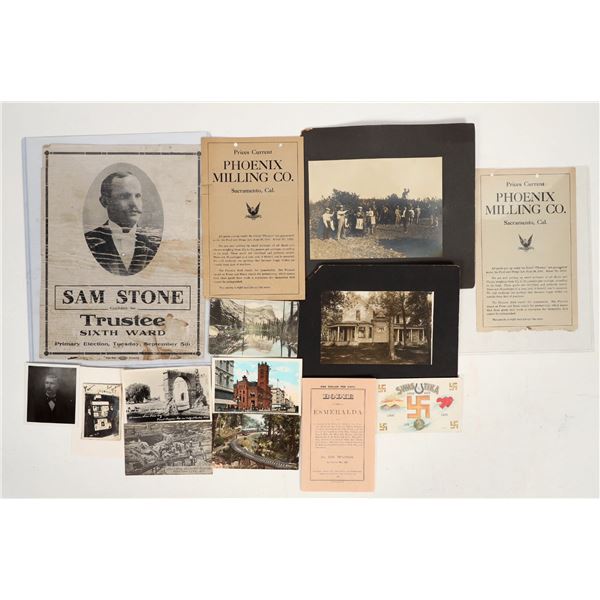 Miscellaneous California Ephemera Collection [197719]