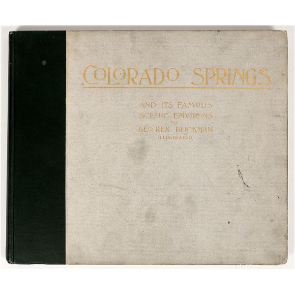 Colorado Springs Viewbook & Guide, 1893 [203799]