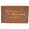Image 1 : Rare Colorado Springs Viewbook, 1889 [203773]
