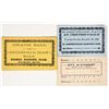 Image 1 : Two Idaho Dance Cards and a Meal Card, c.1899 [200898]