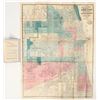 Image 2 : 1876 Chicago Pocket Fold Out Map [200729]