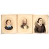 Image 1 : Early Portrait Photographs of Van Ness Young/Babbitt Family c1830 [204401]