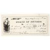 Image 1 : State of Nevada Receipt to CT Rice, Mark Twain's "Unreliable" Friend [202466]