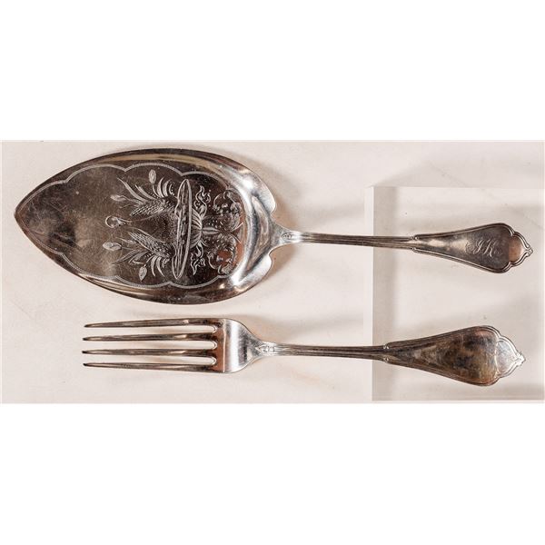 Nye & Co. Silver Pieces c1865-1866 Ultra Rare [178289]