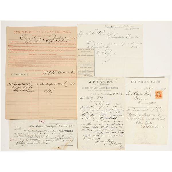 Fort Bridger, Wyoming Ephemera Collection [202734]
