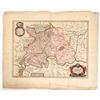 Image 1 : Antique Map of Hennenberg Germany c1680 [200657]
