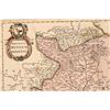 Image 2 : Antique Map of Hennenberg Germany c1680 [200657]
