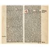 Image 3 : Rare Early Printed Religious Text, 1491, from Johann Amerbach [201587]