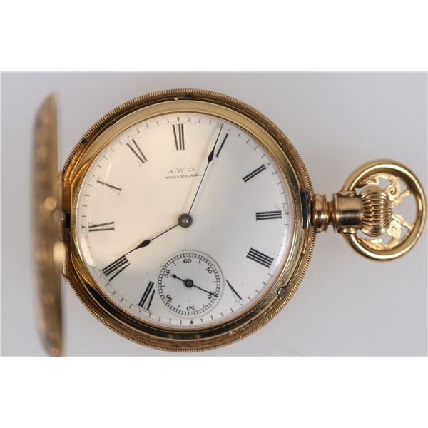Waltham 18k Gold Pocket Watch [205063]