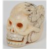 Image 1 : Netsuke Skull and Snake - CHOICE [204800]