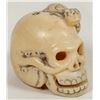 Image 2 : Netsuke Skull and Snake - CHOICE [204800]