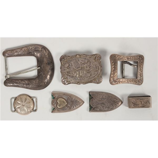Western Silver Belt Accessories [205052]