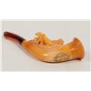Image 3 : Meerschaum Pipe in Leather Case - Rare! [205065]