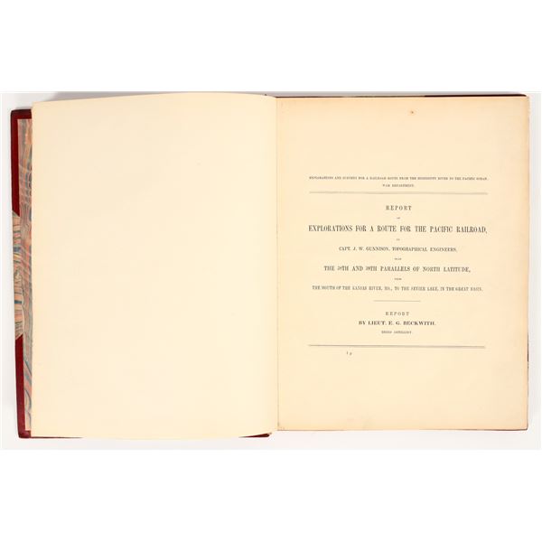 Pacific R.R. Survey 38th And 39th Parallels [201278]