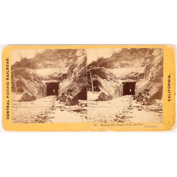 Grizzly Hill Tunnel Stereoview from C.P.R.R. Series (CA) [145738]